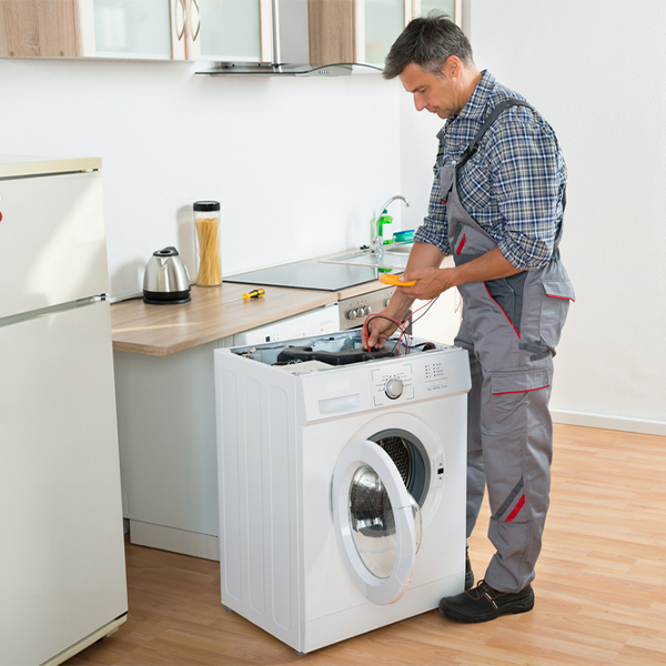 can you walk me through the steps of troubleshooting my washer issue in Midway North